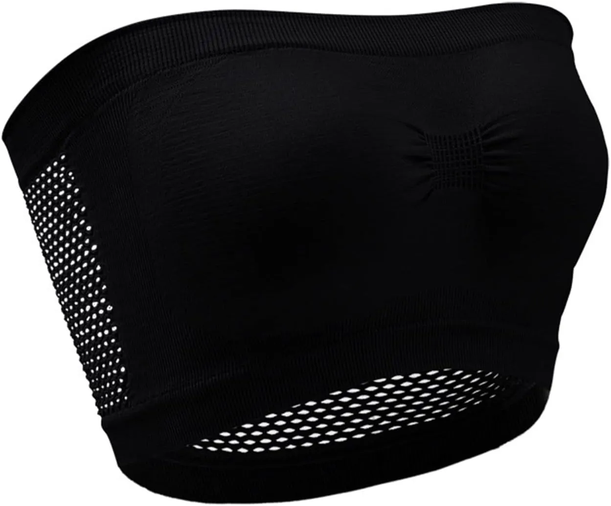 Strapless Nursing Bra for Women Seamless Bandeau Stretchy Non-Padded Bandeau Tube Top Bra Wire Free Bandeau Bra