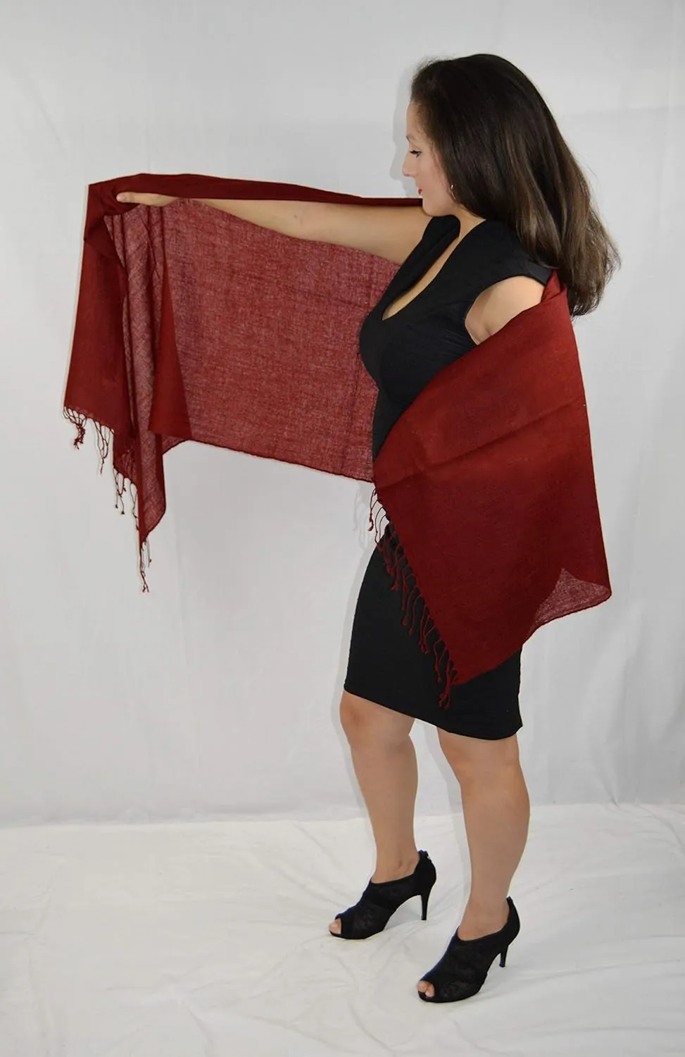 Summer Shawl/Sheer Shawl/Fancy Shawl/Water Pashmina Shawl/Lightweight Shawl/Silk
