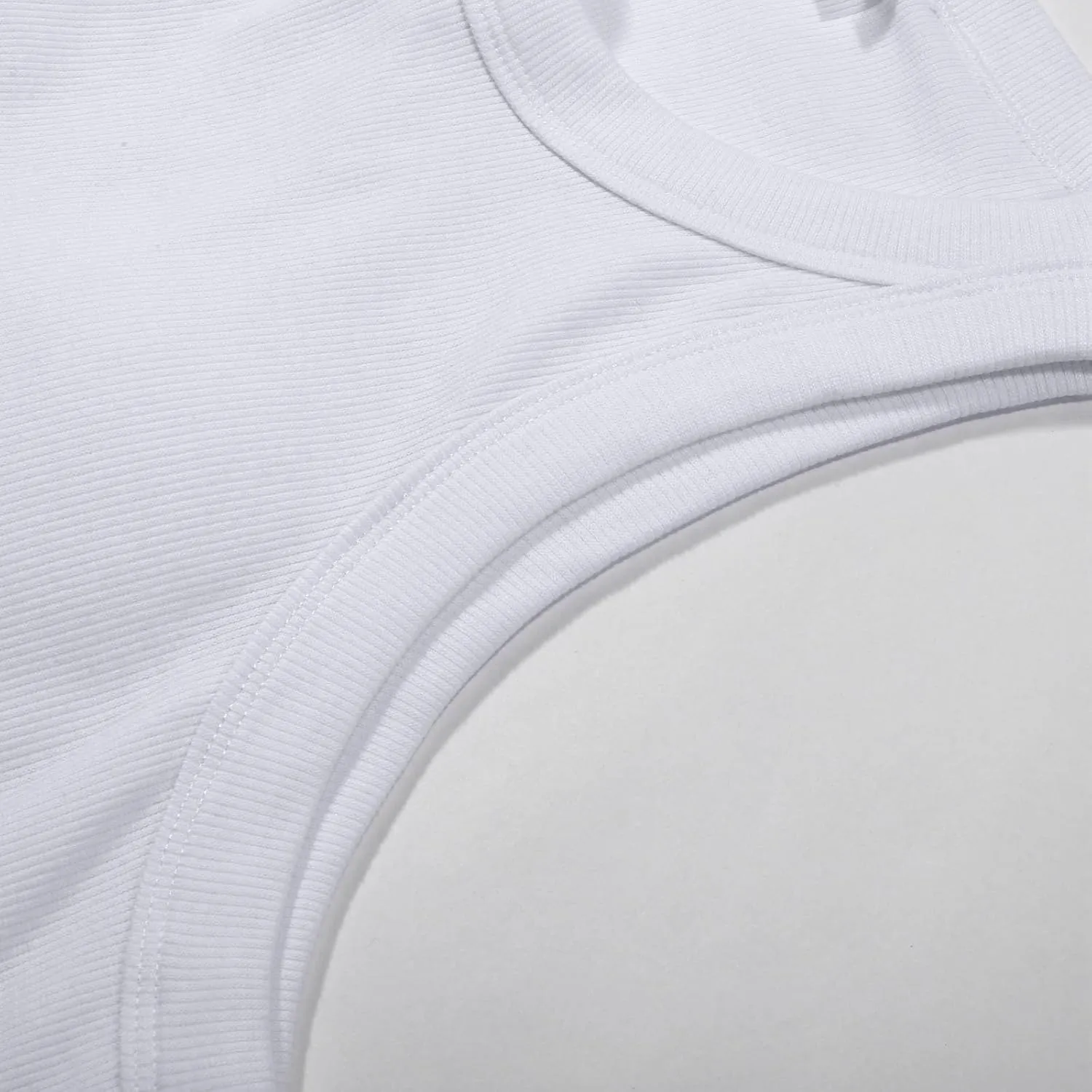 Tank Tops with Built in Bras Round Neck Ribbed Tank Top with Bra Pads Loose Casual Workout Tank Tops for Women