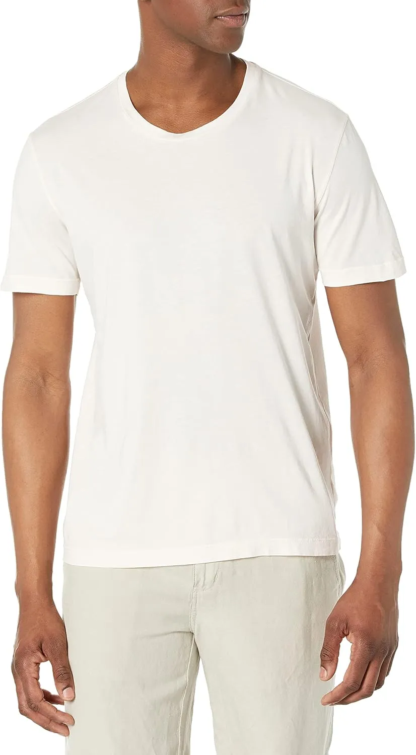 Velvet by Graham & Spencer Men's Howard Short Sleeve Shirt, Sherbert, Small