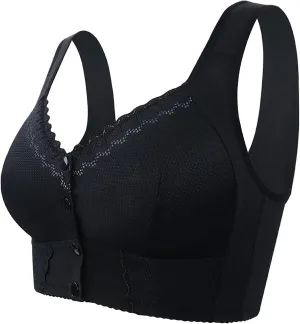 Women Pumping Bras Plus Size Front Button Close Nursing Bra Lift Support Maternity Breast Feeding Bra 1PC/2PCS/3PCS