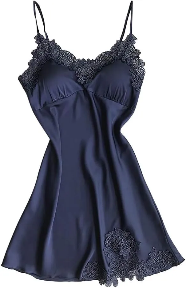 Women's Chemise Nightie Lingerie for Women Lace Sexy Lingerie for Women Naughty Cami Kinky Teddy Sheer Dress Mesh
