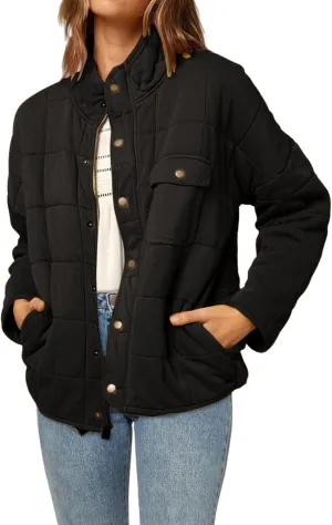 Womens Cropped Puffer Coat Ultralight Down Coat Packable Parkas Jacket Outerwear Zip Up Warm Hooded Padded Coat