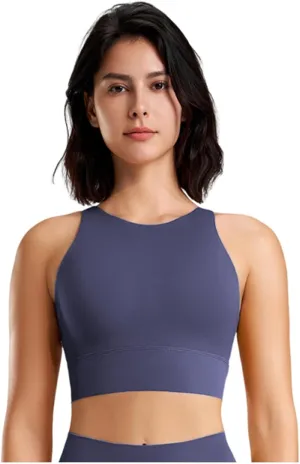Women's Racerback Fitness Tank Tops Stretch Slim Fit Push Up Quick-Dry Wicking Bras Yoga Sport Corset Crop Vest Top