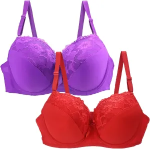Womens Seamless Bra 36/80 38/85 40/90 42/95 44/100 BCDE Cup Bra Sexy Lace Bra for Women Exercise Athletic Bras Women