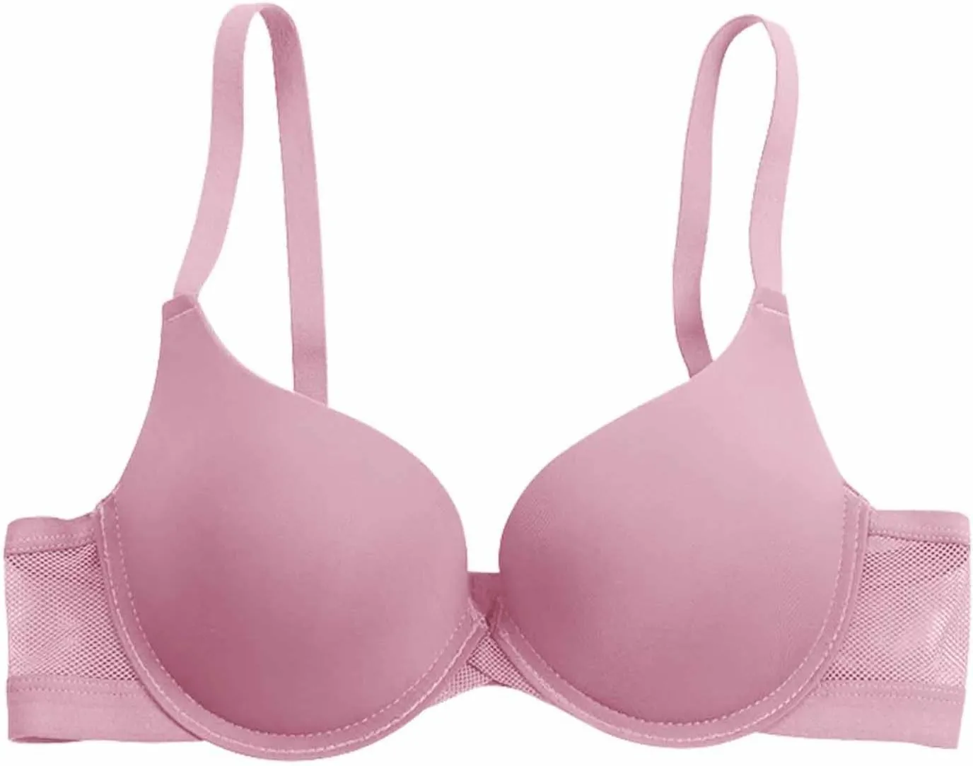 Women's Wireless Lightly Lined Comfort Bra Everyday Underwear Plus Size Bras for Women Push up