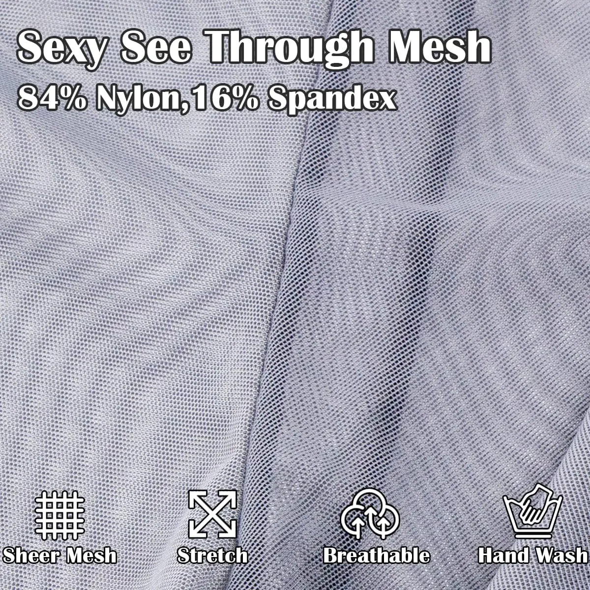 YINYOUYU Mens See Through Pajamas Set Sexy Mesh Sheer Muscle T Shirt Lounge Pants Underwear Sleepwear Clubwear
